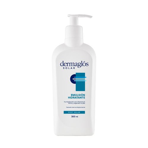 Dermaglos Post Solar Emulsion Hidratante Reparadora 300ml