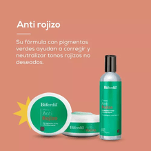Shampoo Anti Rojizo Biferdil Neutraliza Tonos Rojizos 295ml