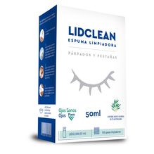 Lidclean Espuma De Higiene De Párpados Y Pestañas 50ml
