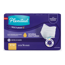 Plenitud Nocturno Ropa Interior Desechable P/ M 14 Unidades