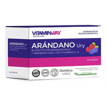 Vitamin Way Arandano Ury Suplemento Dietario 60 Cápsulas
