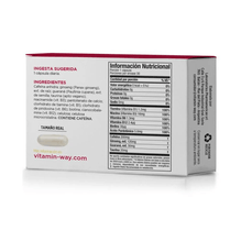 Vitamin Way Cafeína Energy + Ginseng Guarana Vitamina B 30 Cápsulas