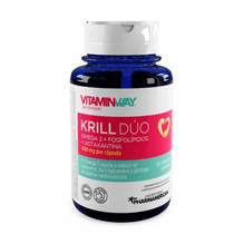 Vitamin Way Krill Dúo Omega 3 Colesterol Suplemento Dietario 40 Cápsulas