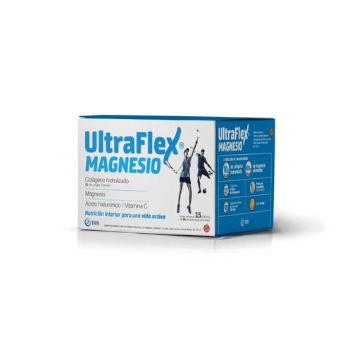 Ultraflex Magnesio Suplemento Dietario 15 Sobres Sabor Naranja