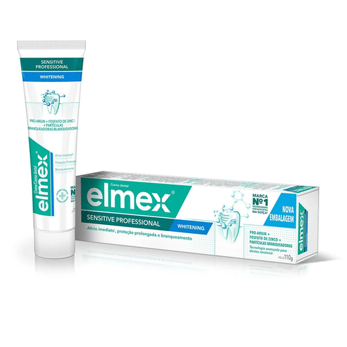 Elmex Crema Dental Sensitive Professional Whitening 110g