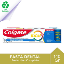 Colgate Total 12 Whitening Crema Dental 140grs