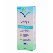 Vagisil Cuidado Incontinencia Crema 2 en 1 Calma Refresca 30g