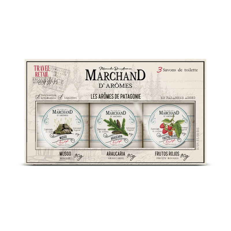 Marchand-D-aromes-Trio-De-Jabones-Aromas-De-Patagonia