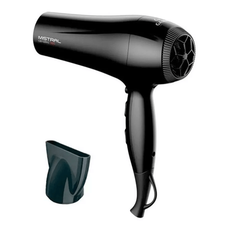 Gama-Italy-Secador-De-Pelo-Mistral-Ceramic-Ion-Negro-220v