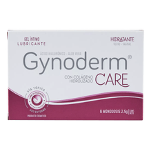 Gynoderm Gel Lubricante Íntimo Monodosis 6 Unidades X 2.5g