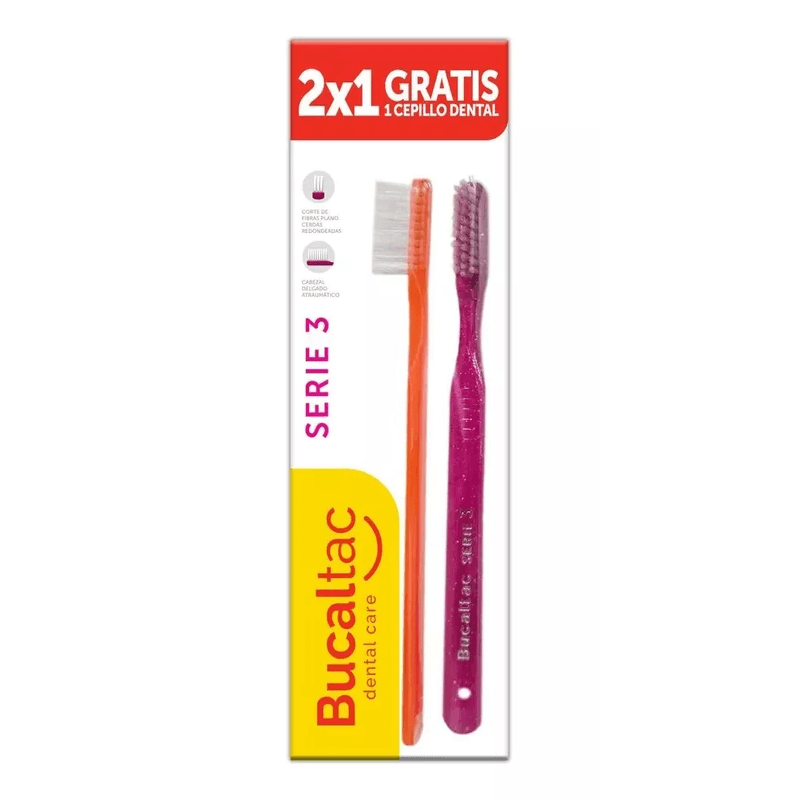 Bucaltac-Cepillo-De-Dientes-Serie-3-Suave-2x1