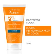 Avene Protector Solar Fluido Triasorb Spf 50+ 50ml