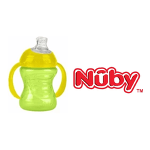 Nuby Vaso Con Manija Y Boquilla De Silicona Antigoteo 240ml