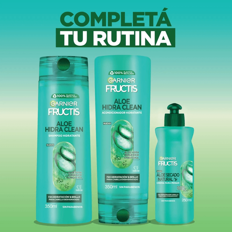 Garneir-Fructis-Crema-Para-Peinar-Aloe-Hidra-Clean-250ml