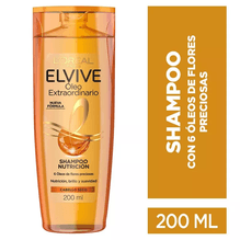 Elvive Shampoo Oleo Extraordinario Nutrición Universal 200ml