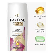 Pantene Pro-v Miracles Acondicionador Hidratante Detox Purifica 400ml