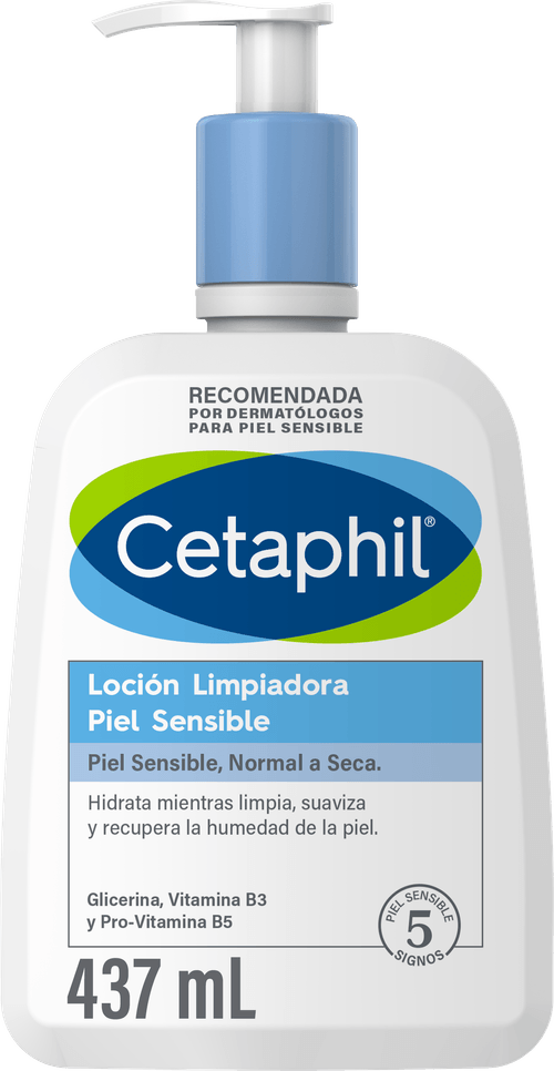 Cetaphil Locion Limpiadora Facial Piel Sensible 473ml