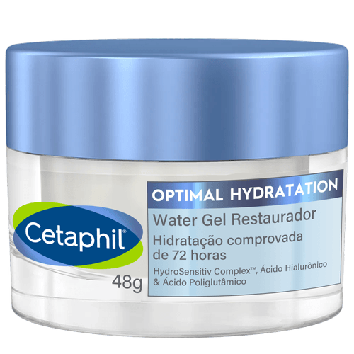 Cetaphil Optimal Hydration Water Gel Restaurador Facial 48g