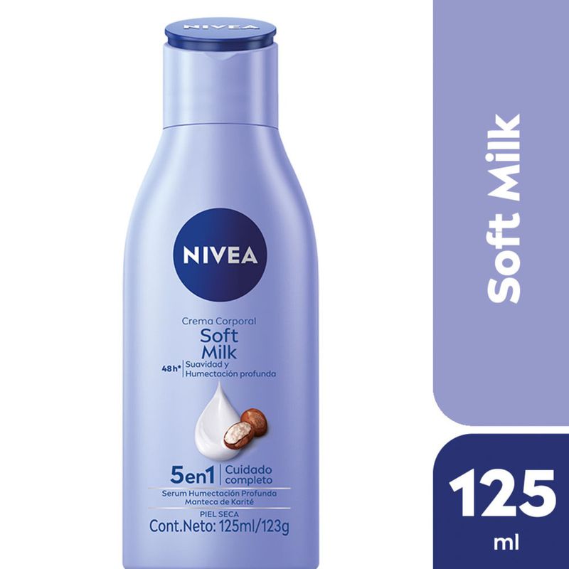 Crema-corporal-NIVEA-Soft-Milk-5-en-1-Suavidad-y-Humectacion-profunda-Piel-seca-x-125-ml