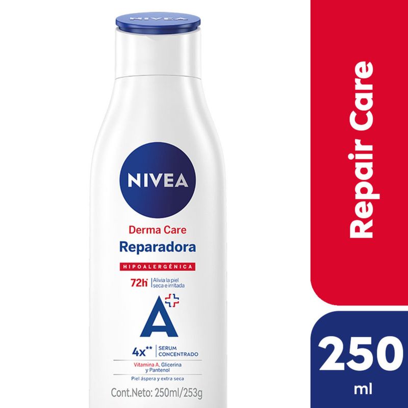 Crema-corporal-hipoalergenica-NIVEA-Derma-Care-Reparadora-para-piel-extra-seca-x-250-ml