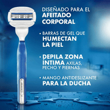 Gillette Mach3 Cuerpo Repuesto Máquina De Afeitar 2 Unidades