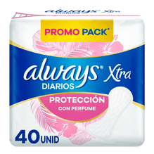 Always Protectores Diarios Liners Con Perfume 40 Unidades