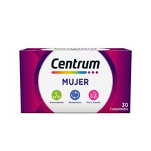 Centrum Mujer Multivitamínico Multimineral Suplemento X 30c