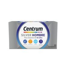 Centrum Silver Hombre +50 Multivitamínico Multimineral X60c