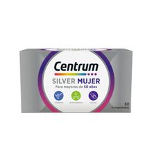 Centrum Silver Mujer +50 Multivitamínico Multimineral X60c