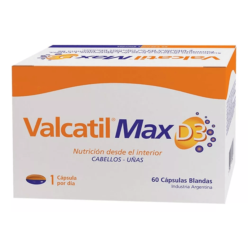 Valcatil-Max-D3-Fortalece-El-Cabello-Y-Uñas-60-Capsulas