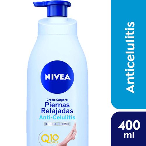 Crema corporal anti-celulitis NIVEA Piernas Relajadas para todo tipo de piel x 400 ml