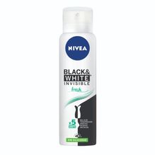 Desodorante antitranspirante femenino NIVEA Black & White Fresh Sin Siliconas x 150 ml