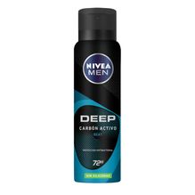 Desodorante antitranspirante NIVEA MEN Deep Beat Carbon Activo Sin Siliconas x 150 ml