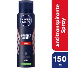Desodorante antitranspirante NIVEA MEN Protect & Care Max Sin Siliconas x 150 ml