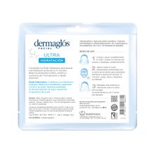 Dermaglós Máscara De Tela Ultra Hidratación 15ml. 1 Unidad
