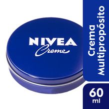 Crema hidratante intensiva NIVEA Creme en lata para todo tipo de piel x 60 ml