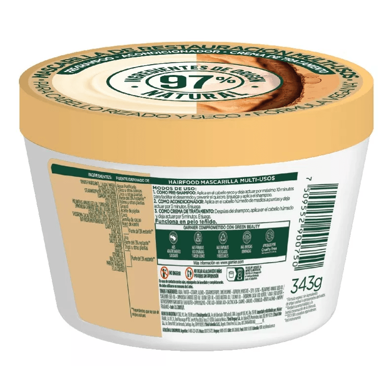 Garnier-Mascarilla-Fructis-Hair-Food-Cacao-350ml