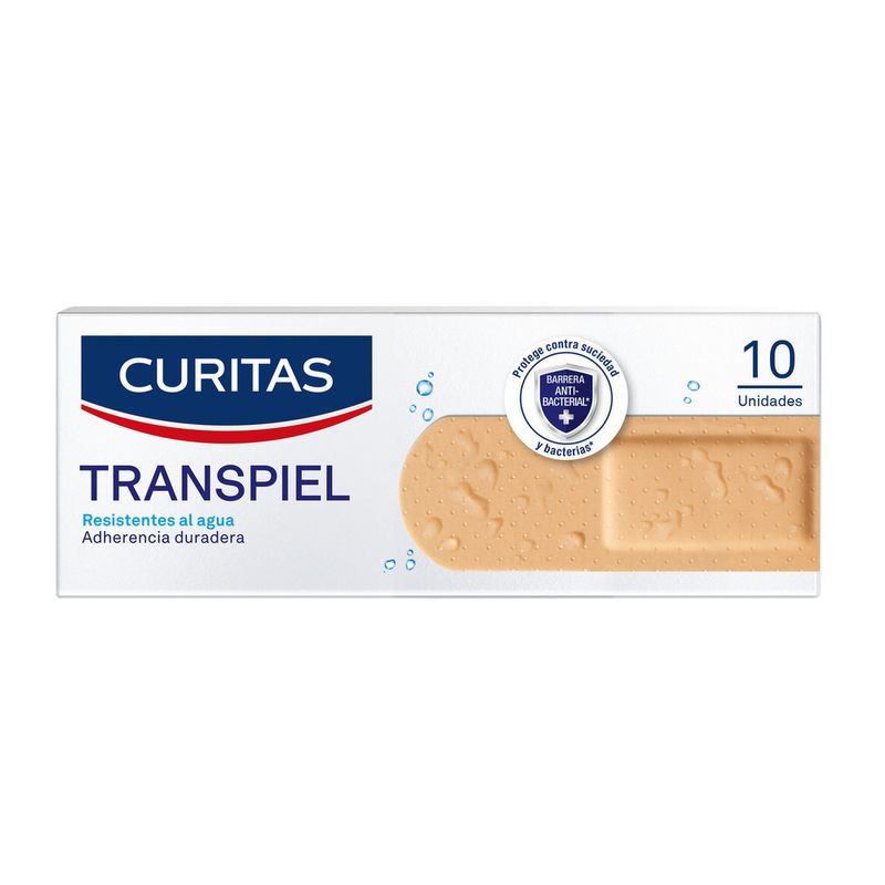 Apositos-adhesivos-Curitas-Tela-Transpiel-Resistente-al-agua-x-10-unidades