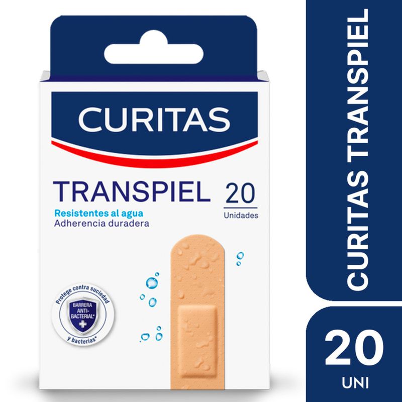 Apositos-adhesivos-Curitas-Tela-Transpiel-Resistente-al-agua-x-20-unidades