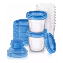 Vasos Conservadores De Leche Y Alimentos 10 Unidades