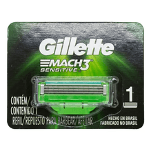 Gillette Mach3 Sensitive Blister 10 Repuestos Afeitar Aloe
