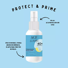 Acf By Dadatina Fotoprotector Protect & Prime Spf 40 50g
