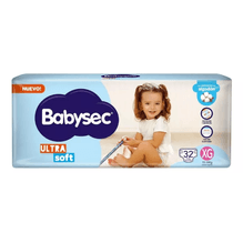 Babysec Ultra Soft Xg Pañales Descartables 32 Unidades