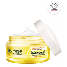 Garnier Crema Hidratante Fps30 Vitamina C Aclara 50ml