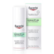 Fluido matificante Eucerin DermoPURE Oil Control Efecto antibrillo x 8 horas x 50 ml