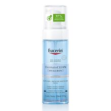 Espuma micelar de limpieza Eucerin DermatoCLEAN con Ácido Hialurónico Piel sensible x 150 ml