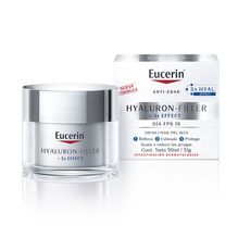 Crema antiarrugas de día Eucerin HYALURON-FILLER + 3x Effect Piel Seca FPS 15 x 50 ml