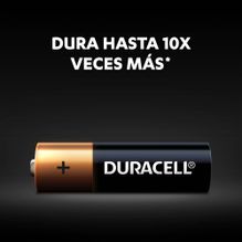 Duracell Pilas Alcalinas AA de Larga Duración - Pack de 4
