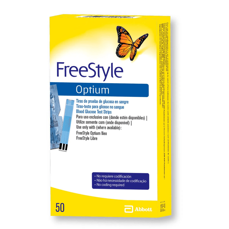 Freestyle-Tiras-Reactivas-Optium-50-Unidades