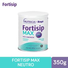 Fortisip Max Maxima Energia Lata X 350grs